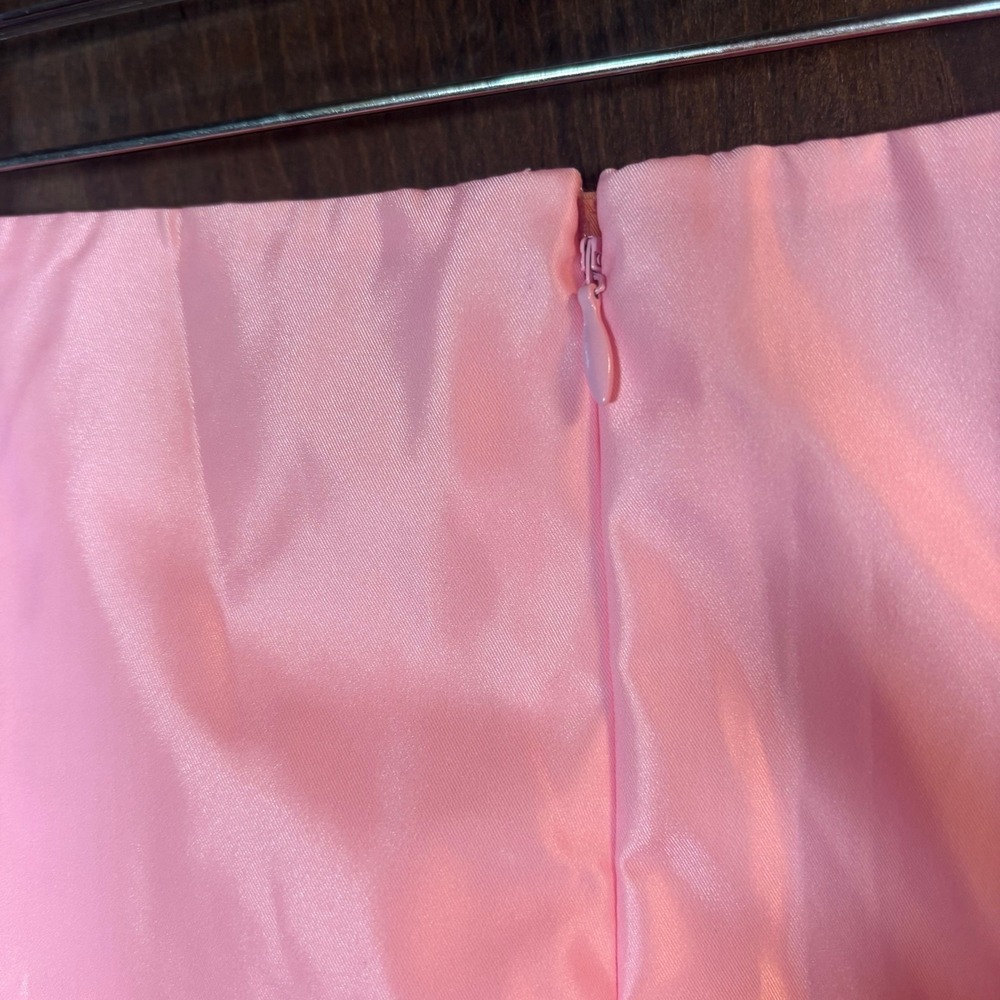 NWT Sugar Thrillz Pink Bow Mini Skirt Y2K Coquette Size 2X - Picture 4 of 8